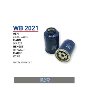 Toyota Hilux  WUNDER WB 2021 Mazot Filtresi